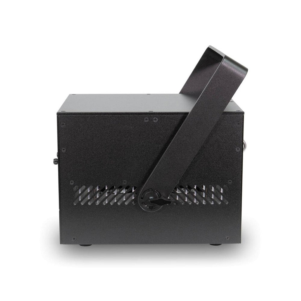 Láser de diodo RGB compacto Laserworld de 7000 mW, batería integrada de 6400 mAh, especificaciones del haz de aprox. 5,5 mm / 1,1 mrad, 30 kpps a 8°