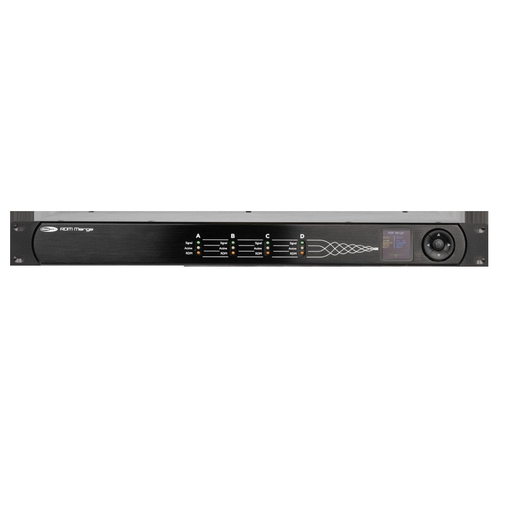SHOWTEC RDM Merge DMX merger 4 a 2 con RDM - 5P