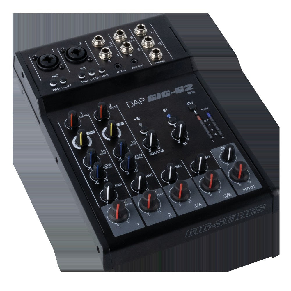 DAP GIG-62 V2 Mixer analogico a 6 canali