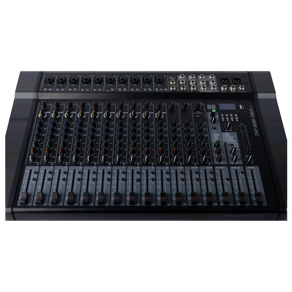 DAP GIG-163 V2 Mixer analogico a 16 canali con FX