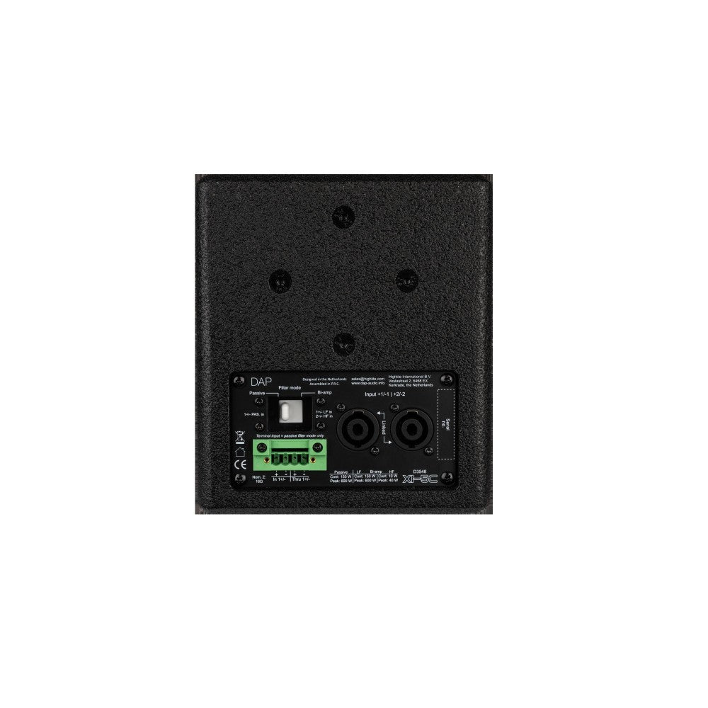 DAP Xi‑5C Black Diffusore passivo da installazione coassiale da 5” - nero