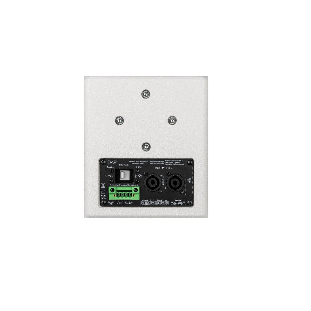 DAP Xi‑5C White Diffusore passivo da installazione coassiale da 5” - bianco