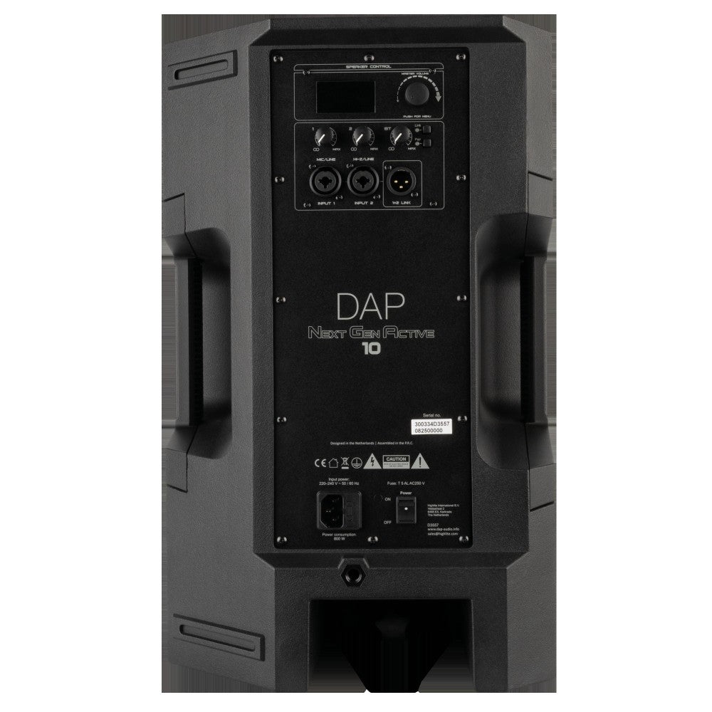 DAP NGA-10A Altavoz activo de rango completo de alta potencia de 10"