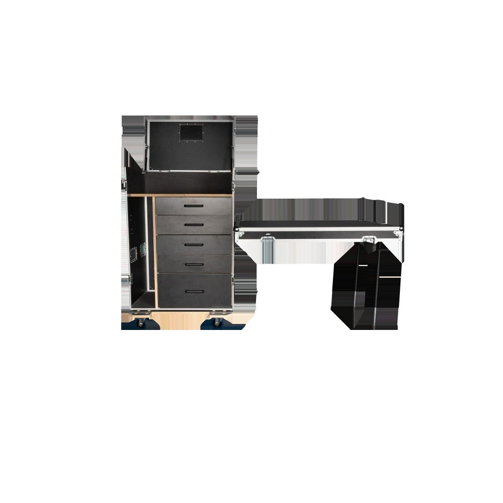 SHOWGEAR Drawer Case 3 Con 6 cassetti e spazio per 15 aste microfoniche