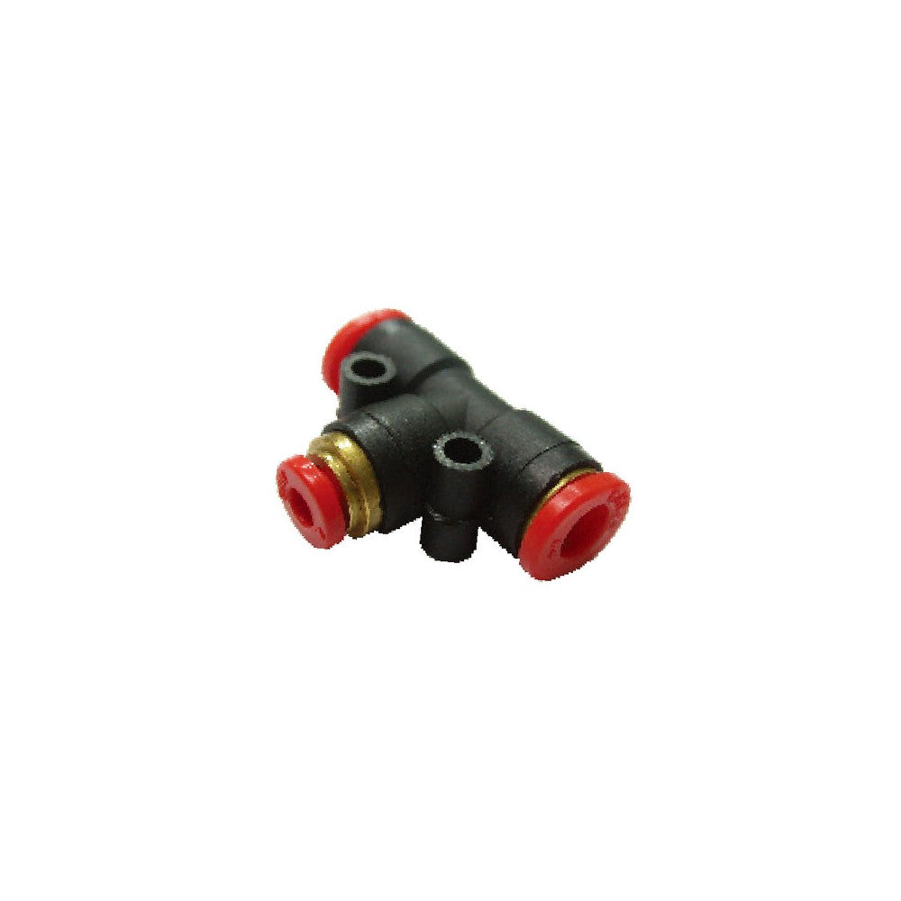 Antari T-type adaptor for two 6 mm tubes to one 4 mm tube connection
