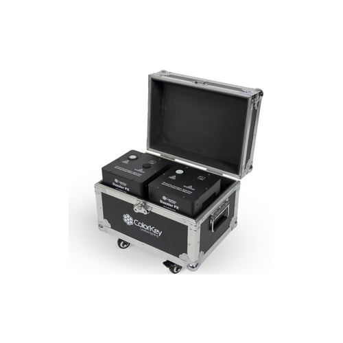 Colorkey DAZZLER FX MKII BLACK KIT 2 Unidades Fuentes Luminosas con Flight Case