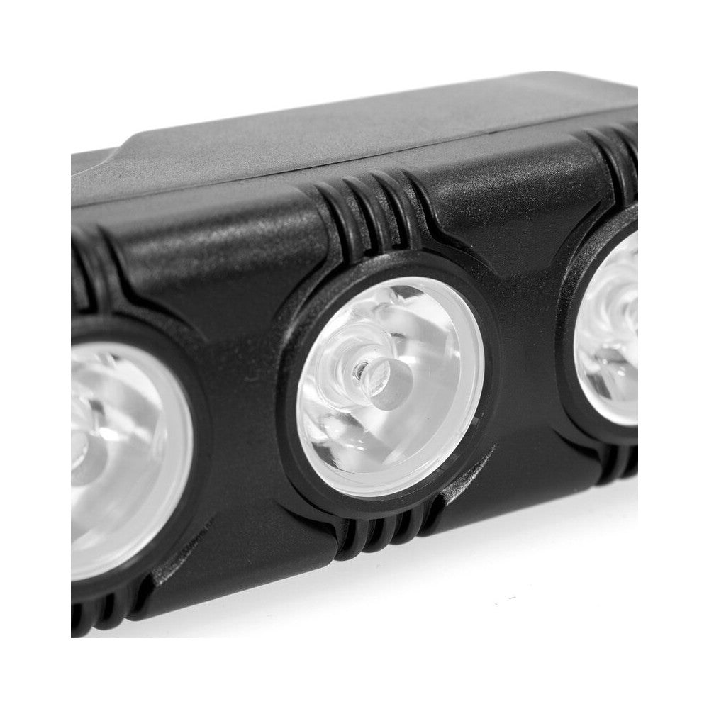 BoomTone DJ Compact RGB LED bar with 9 x 3 W individually controllable LEDs, DMX control, auto/sound modes and IR remote