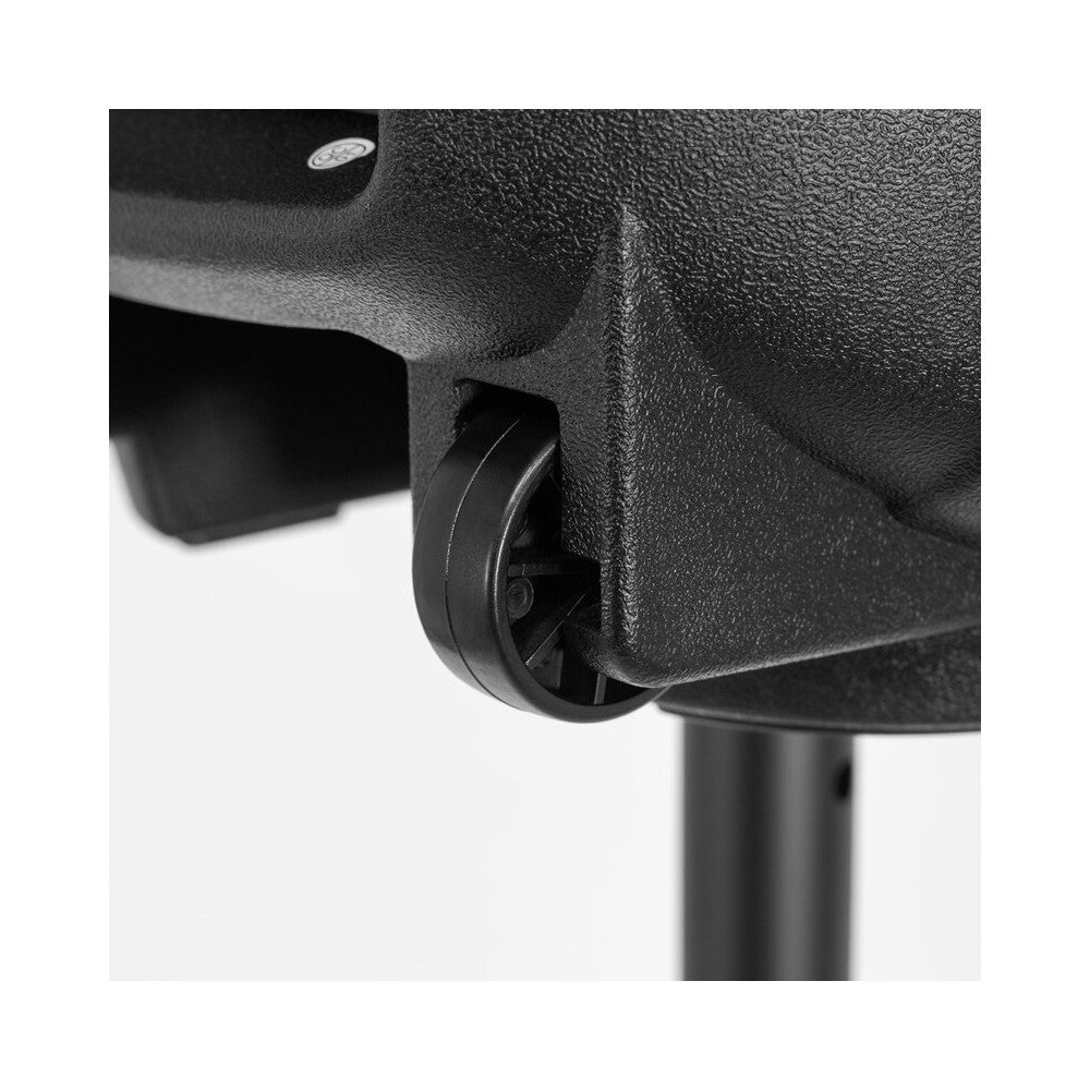 BoomTone DJ Complete PA system with 12" active + passive loudspeakers, Bluetooth / USB / SD / FM player, LED effects, stands, wi