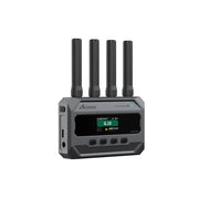 ACCSOON 4K dual‑band wireless AV receiver for reliable on‑set signal reception, 50 ms latency, 400 m range, SDI / HDMI / USB‑C v