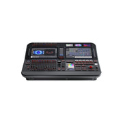 Avolites 15 + 2 motorised fader lighting console shipped in a flight case