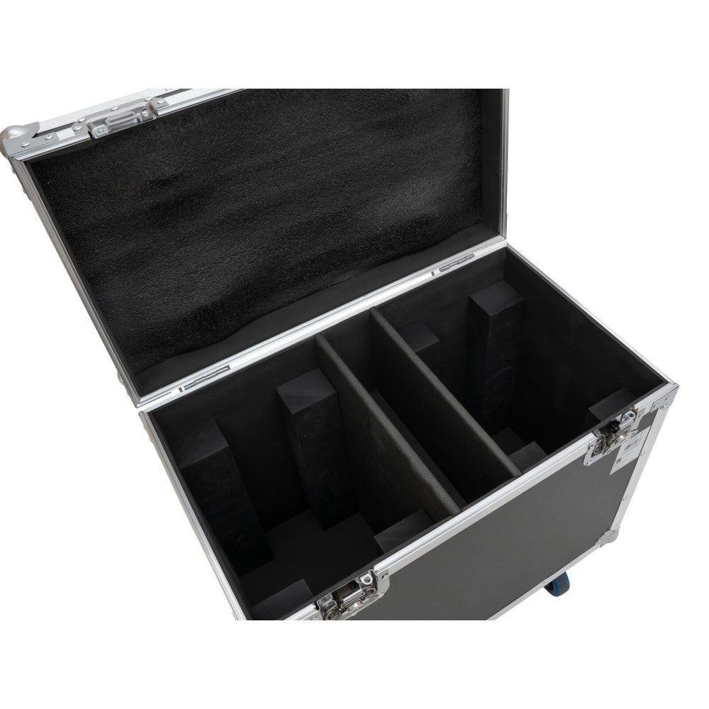 ROADINGER Flightcase 2x TMH-H380 with wheels