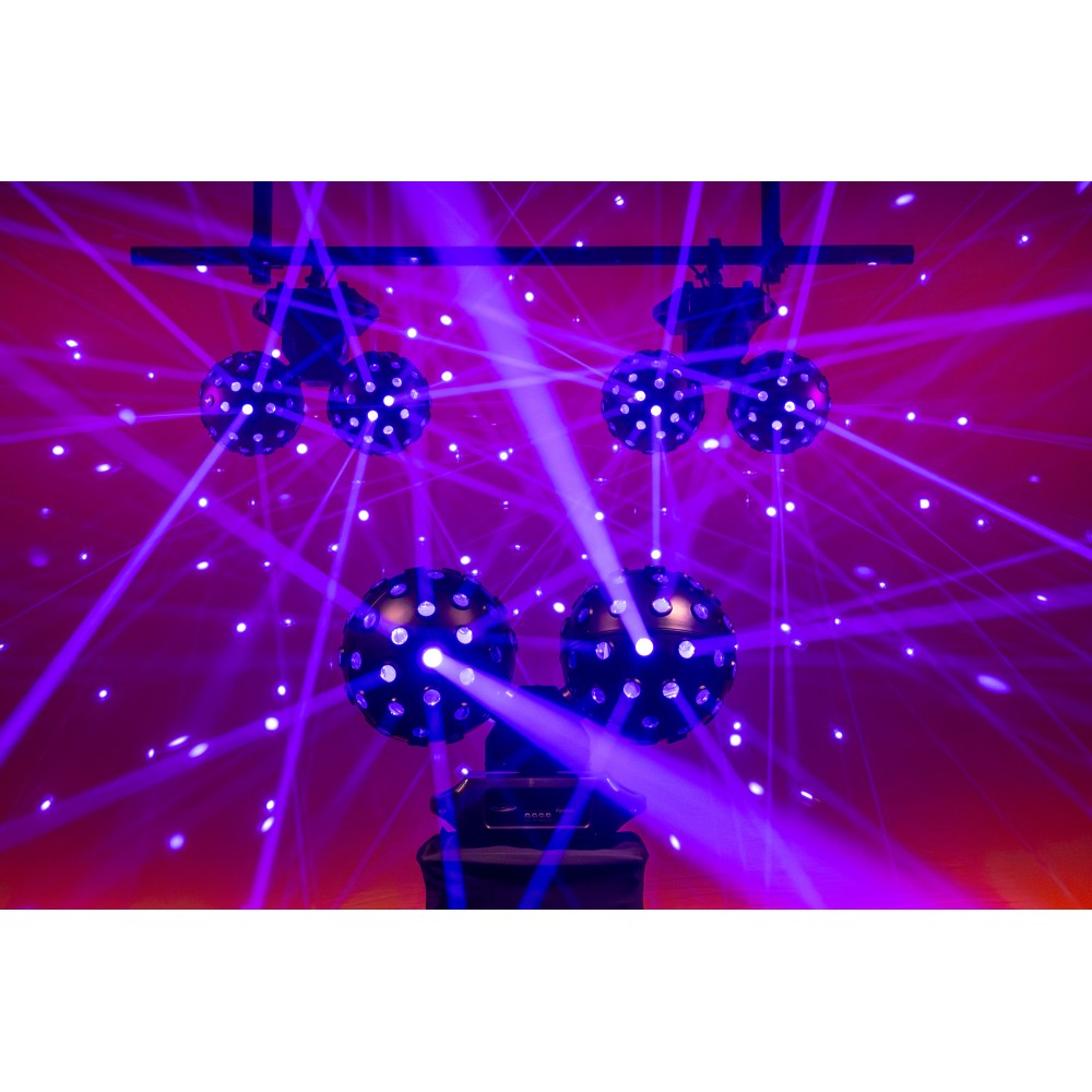 SHOWTEC FireBall PRO Dual Ball RGBW effect light Luce a effetto RGBW a doppia sfera