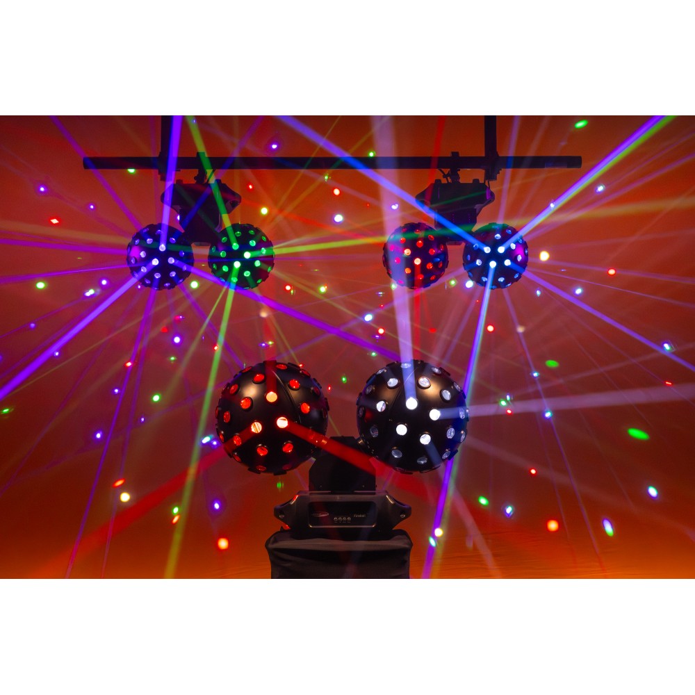 SHOWTEC FireBall PRO Dual Ball RGBW effect light Luce a effetto RGBW a doppia sfera