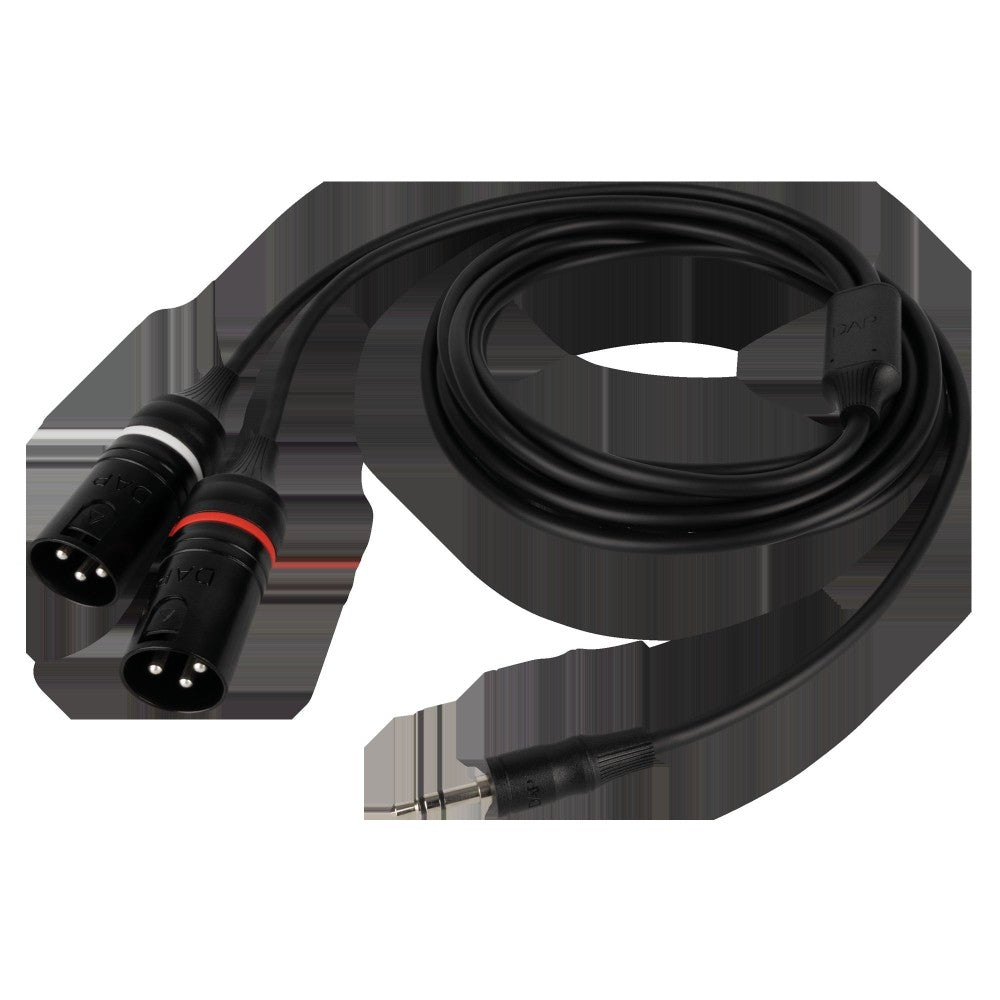 DAP FL120 - male stereo mini-jack to 2 XLR/M 3P 3 m 300 cm