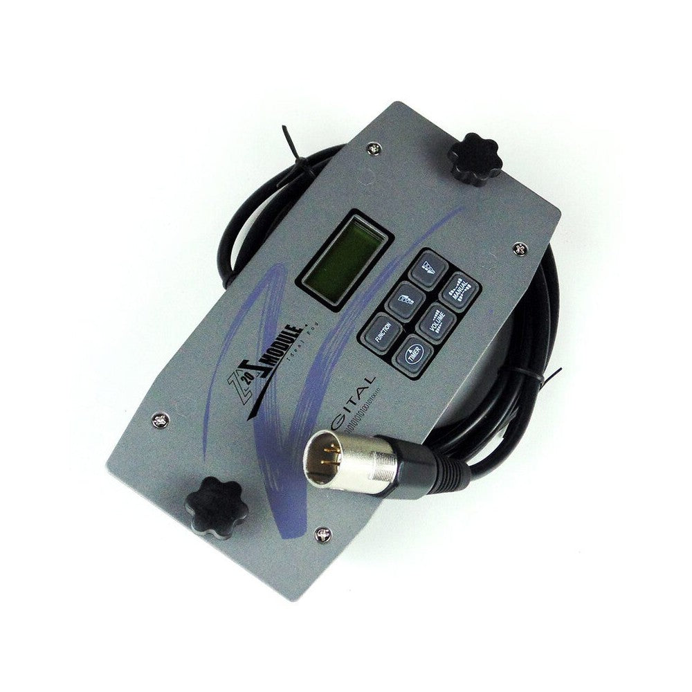 Antari Cable remote with LCD display, 2 m cable, 5?pin XLR connector, timer, DMX address, continuous fog, manual ON/OFF control