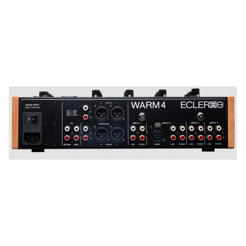 Ecler Warm4 4-Channel Analog Rotary DJ Mixer