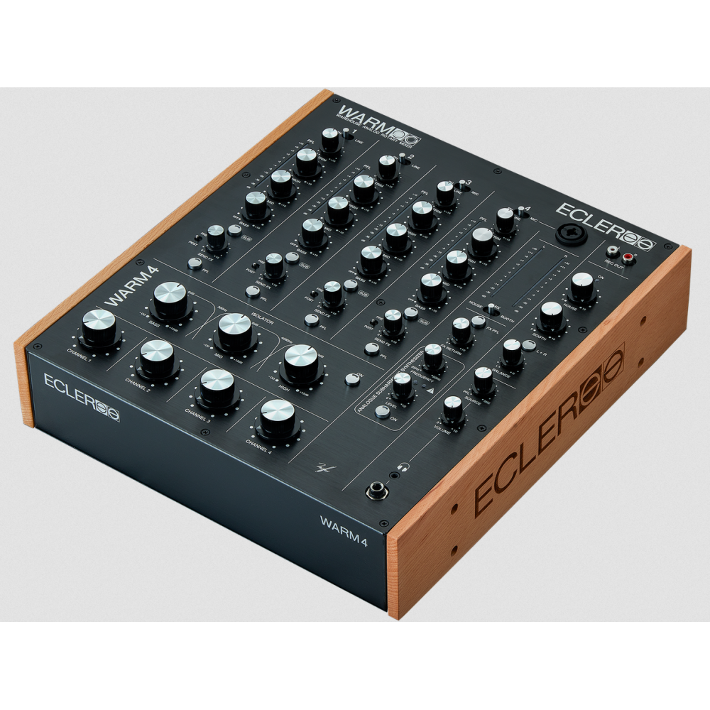 Ecler dj WARM4 Mixer DJ rotativo analogico 4 canali