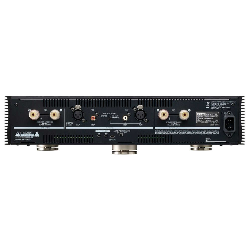 Teac AP-701 Stereo Power Amplifier Black