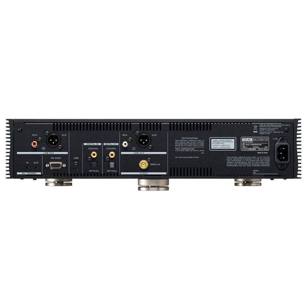 Teac VRDS-701 CD-Player Black