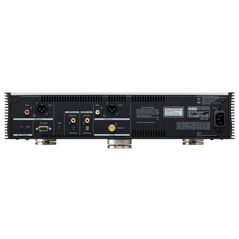 Teac VRDS-701 CD Player Silver