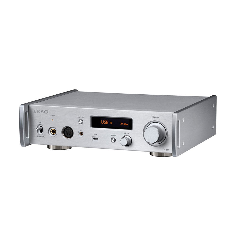 Teac UD-507 USB DAC/Preamp/Headph. Amp Silver