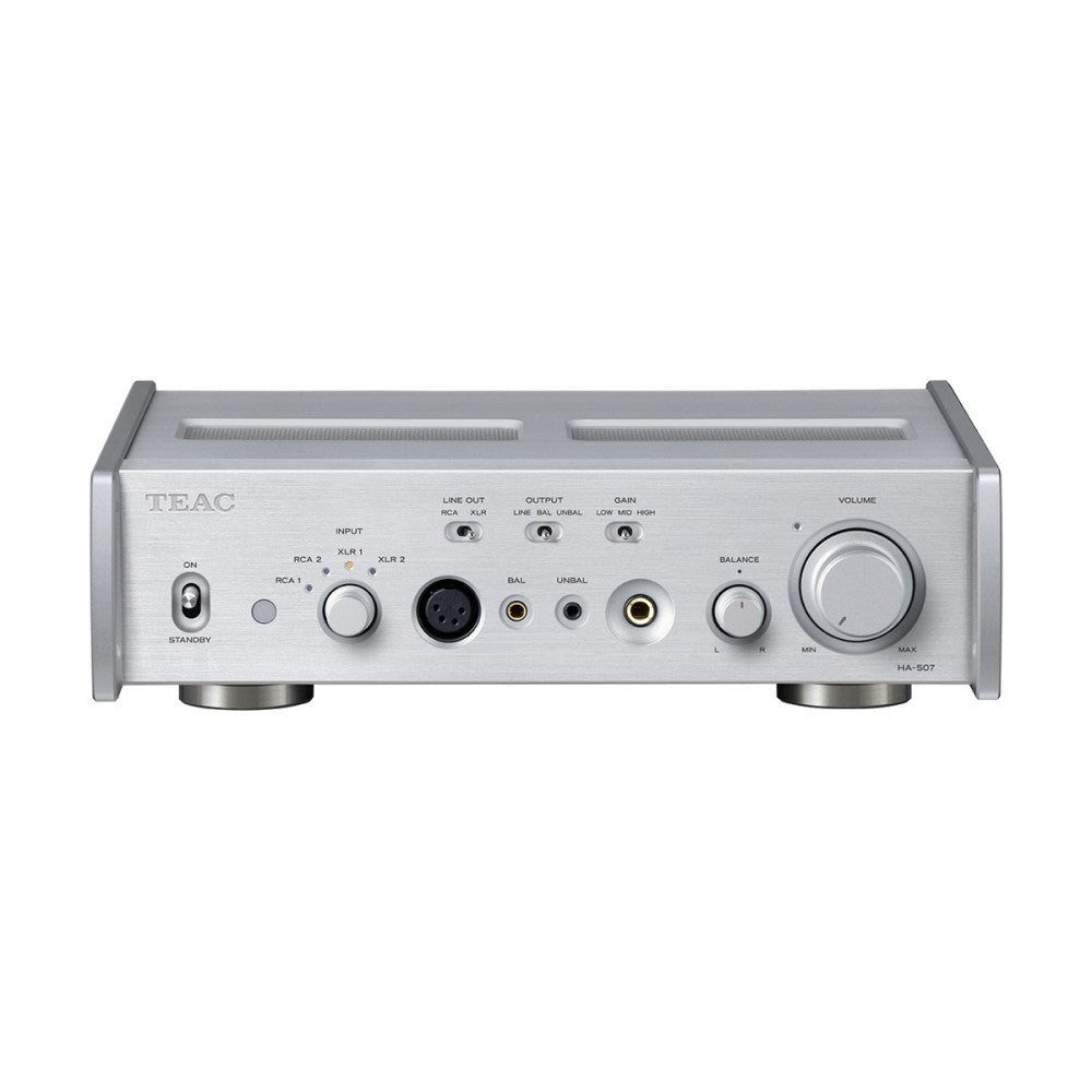 Teac HA-507 Headphone and Preamplifier Silver