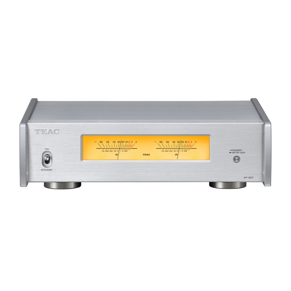 Teac AP-507 Stereo Power Amplifier Silver