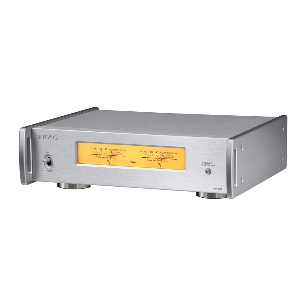 Teac AP-507 Stereo Power Amplifier Silver