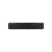 Audiophony PA Compact, lightweight, 4 x 300 W in-line 70/100 V main amplifier, Class-D, thermo-regulated cooling, HPF 80 Hz, fro