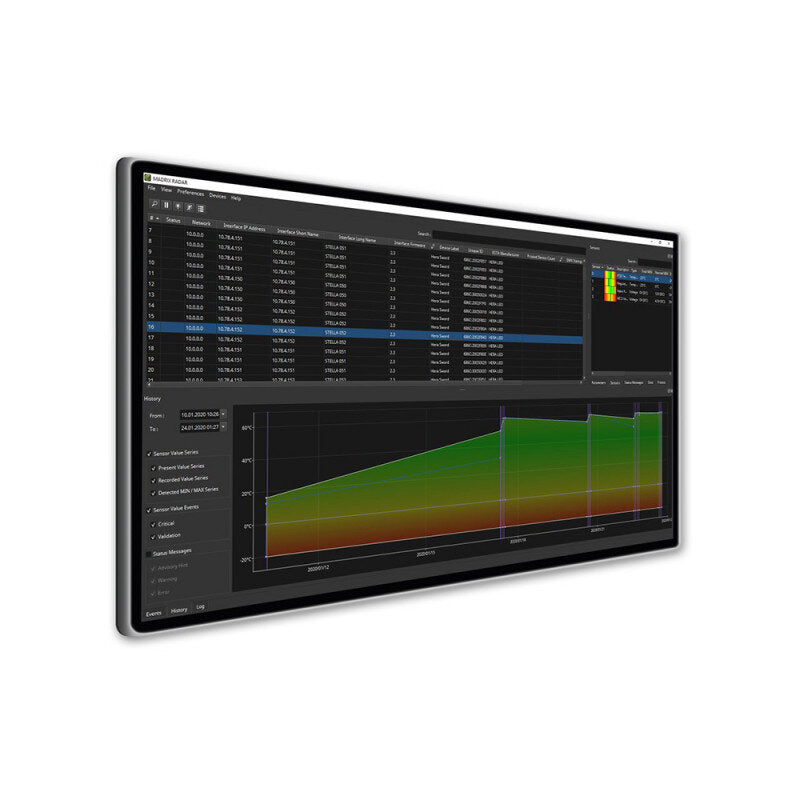 MADRIX RADAR fusion small Lighting fixtures management software, 64 RDM devices / sub-devices, upgradable, lifetime validity