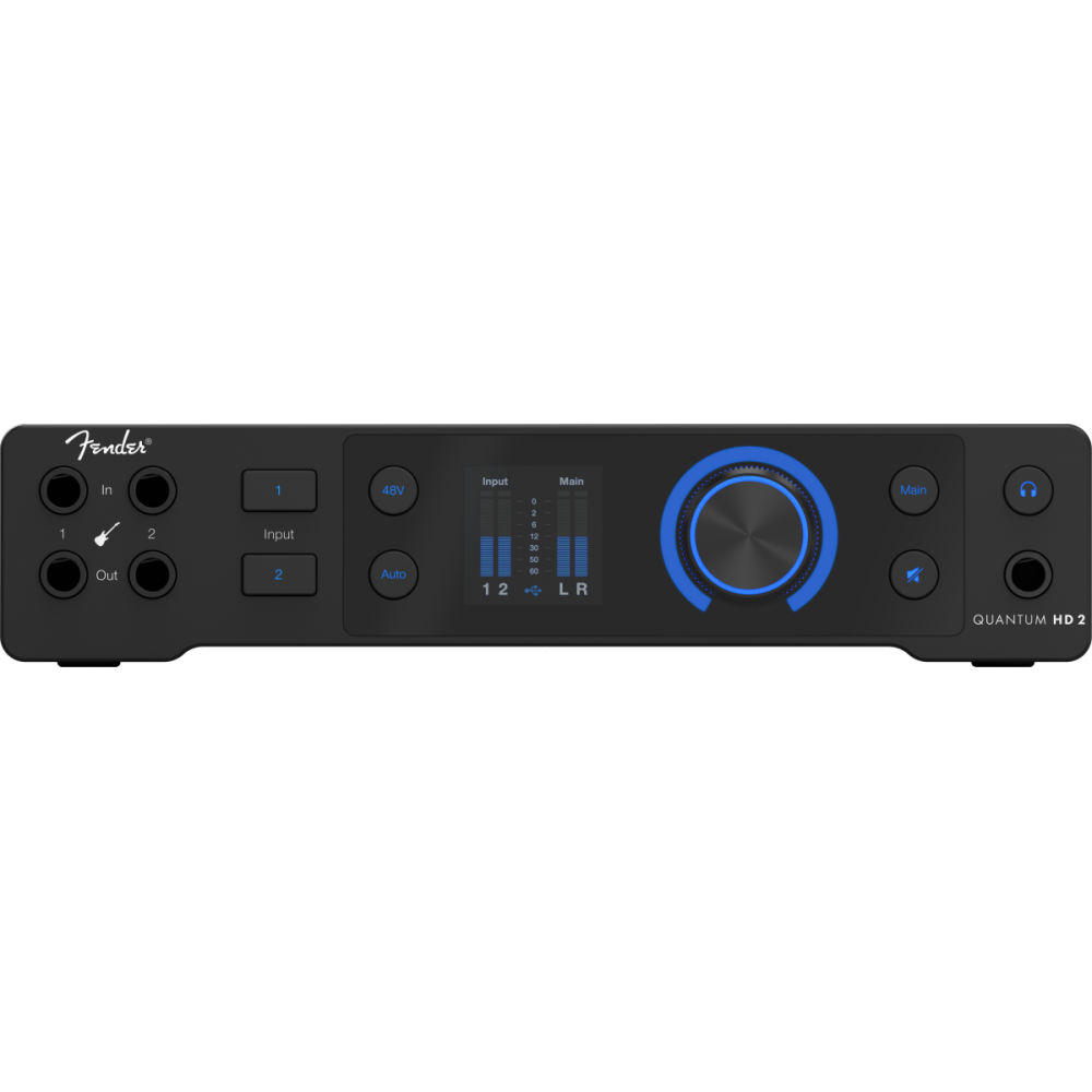 Interfaz de audio Fender Quantum HD 2 USB-C