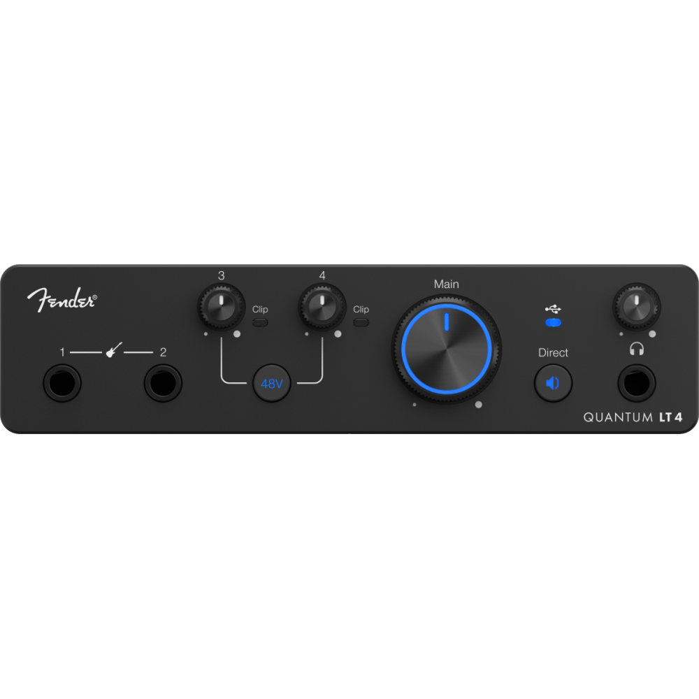 Interfaz de audio USB-C Fender Quantum LT 4
