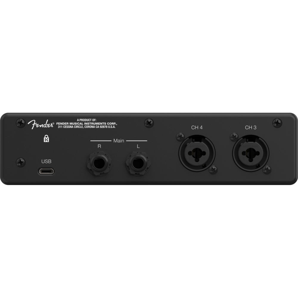 Interfaz de audio USB-C Fender Quantum LT 4