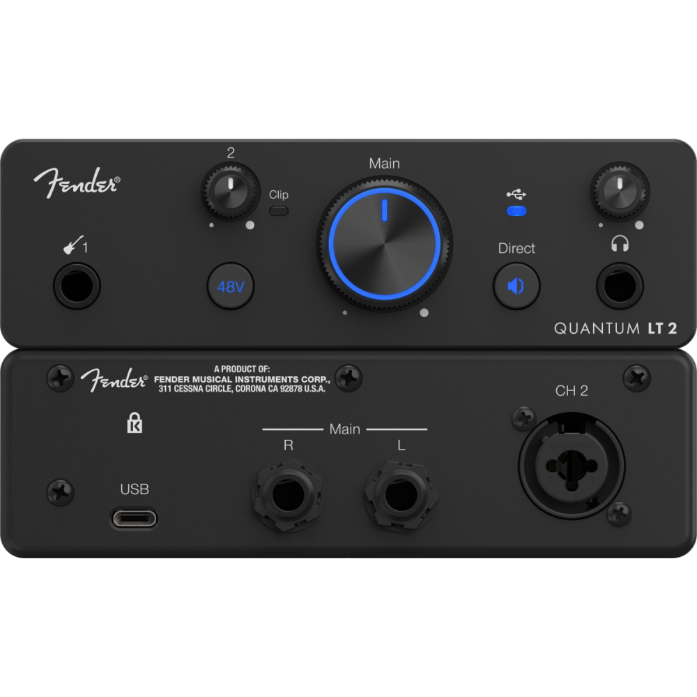 Fender Quantum LT 2 USB-C Audio Interface