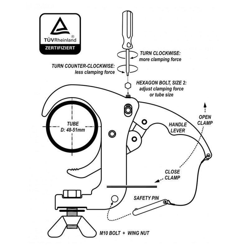 Contestage ULTRA CLAMP silver