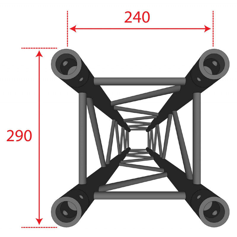 Contestage QUA29-300 blk