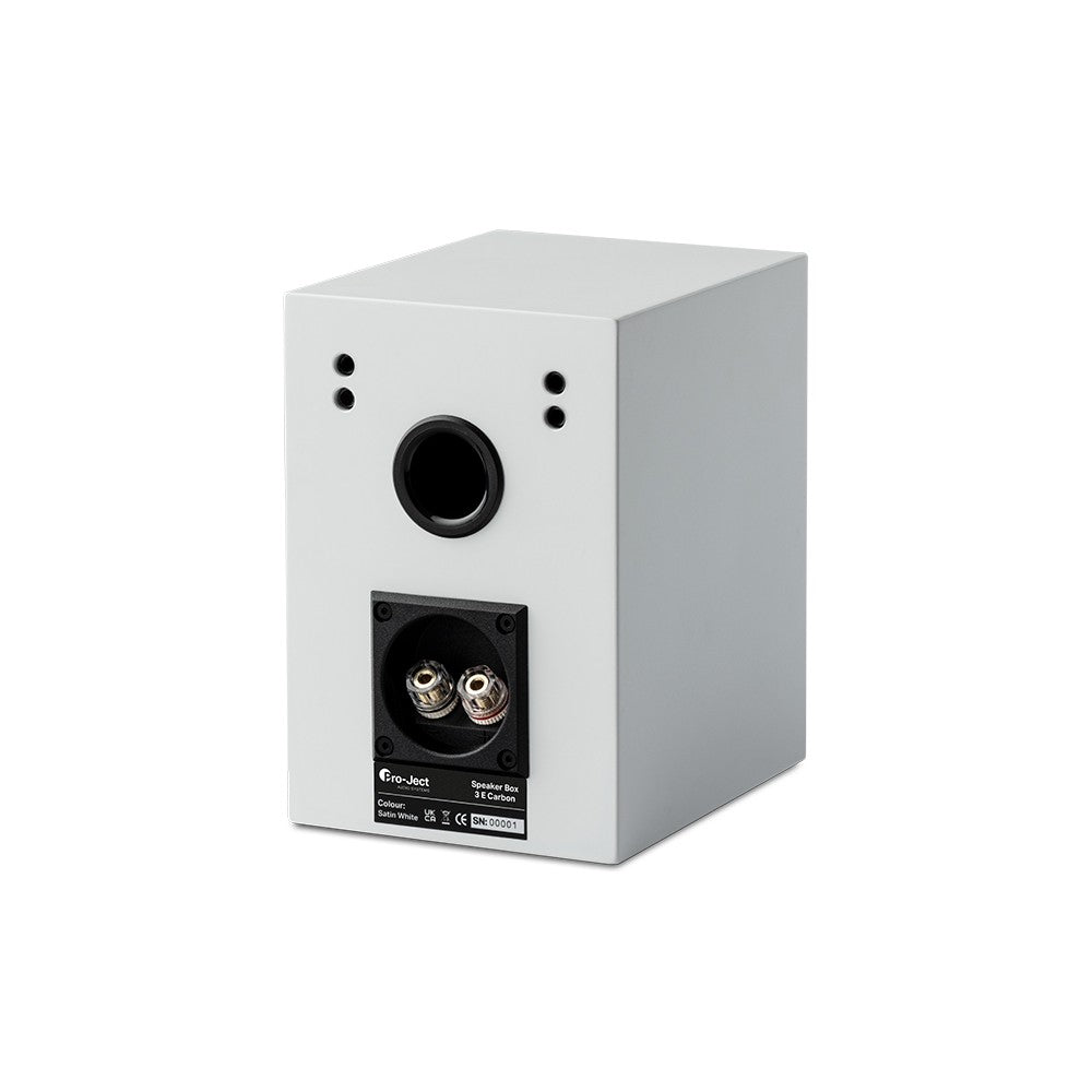 Pro-Ject Speaker Box 3 E Carbon Coppia Bianca