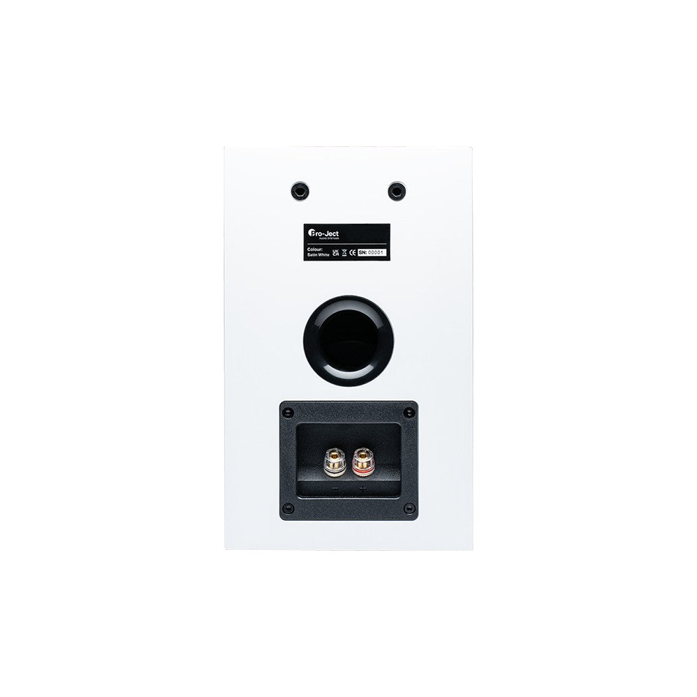 Pro-Ject Speaker Box 5 E Carbon Coppia Bianca