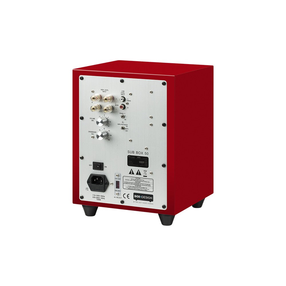 Pro-Ject Sub Box 50 Rosso