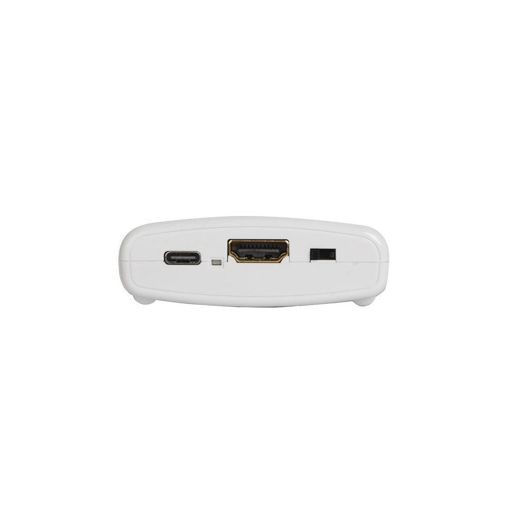 Dispositivo de captura (entrada) Datavideo 4K HDMI a USB (UVC), compatible con 4K 30p y HD 120p, conectividad USB-C 3.2