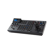 Datavideo PTZ camera controller, serial and IP control, supports live preview with HDMI output, WebUI, rockerswitch and 4-axis J