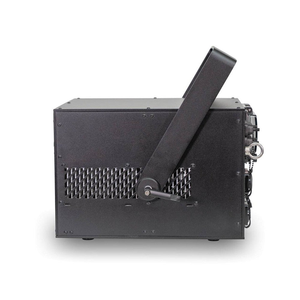 Laserworld 15,000 mW full‑color outdoor laser with IP65 housing, integrated ShowNET multi‑control mainboard, DMX / ArtNet / ILDA