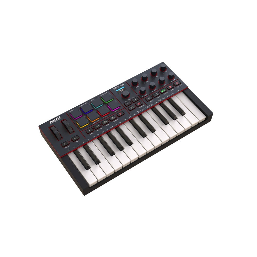 Akai MPK Mini IV Black 25-Key Mini MIDI Controller