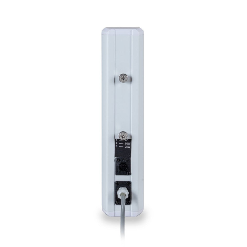 DIFUSOR DE COLUMNA DE 2 VÍAS DE PARED HELVIA DICO-C50 WH IP66 50W BLANCO