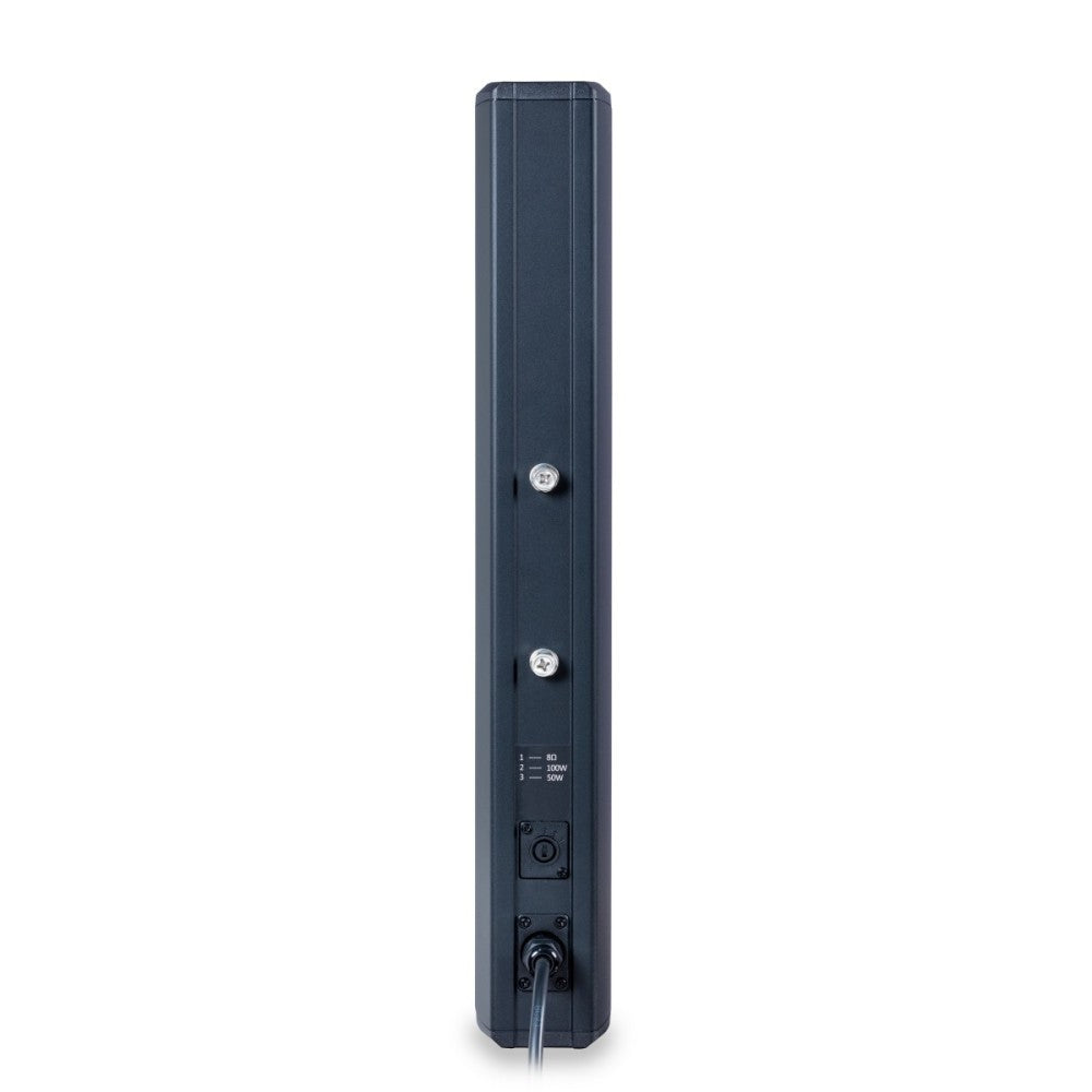 2-WAY WALL-MOUNTED COLUMN LOUDSPEAKER HELVIA DICO-C100 BK IP66 100W BLACK
