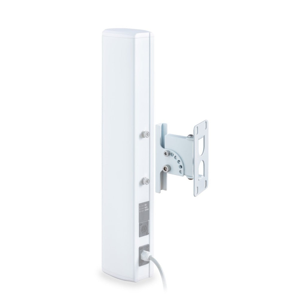 HELIA DICO-C100 WH IP66 100W 2-WAY WALL MOUNTED COLUMN SPEAKER WHITE