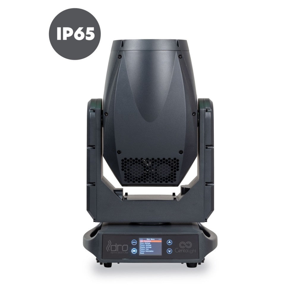 SET 2 TESTE MOBILI IDRO SPIRE 300 LITE IP65 BEAM CON FLIGHT CASE