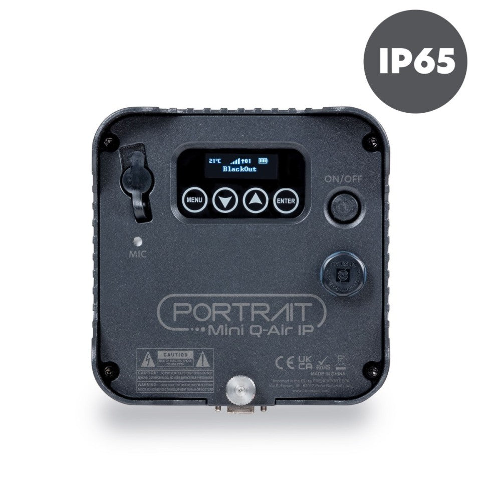 Centolight Portrait Q-Air Mini IP Faro a batteria Ip65