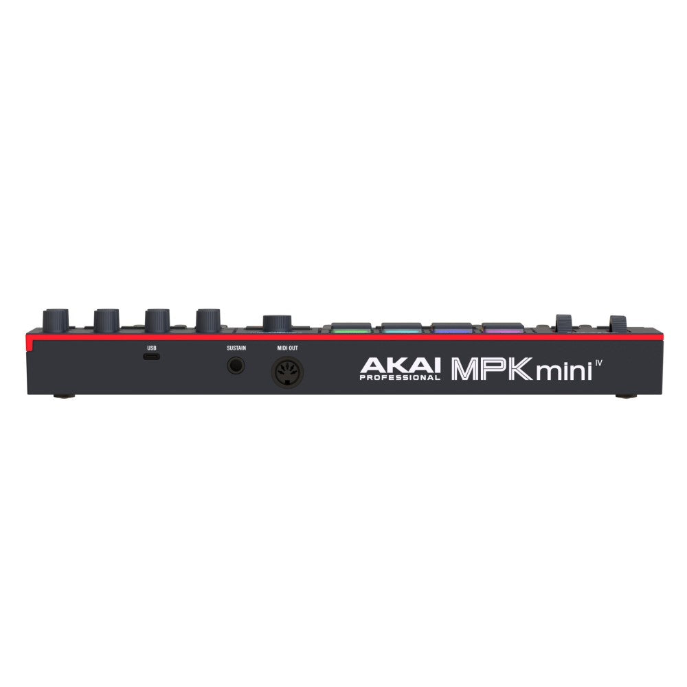 Akai MPK Mini IV Black Controller MIDI 25 tasti mini