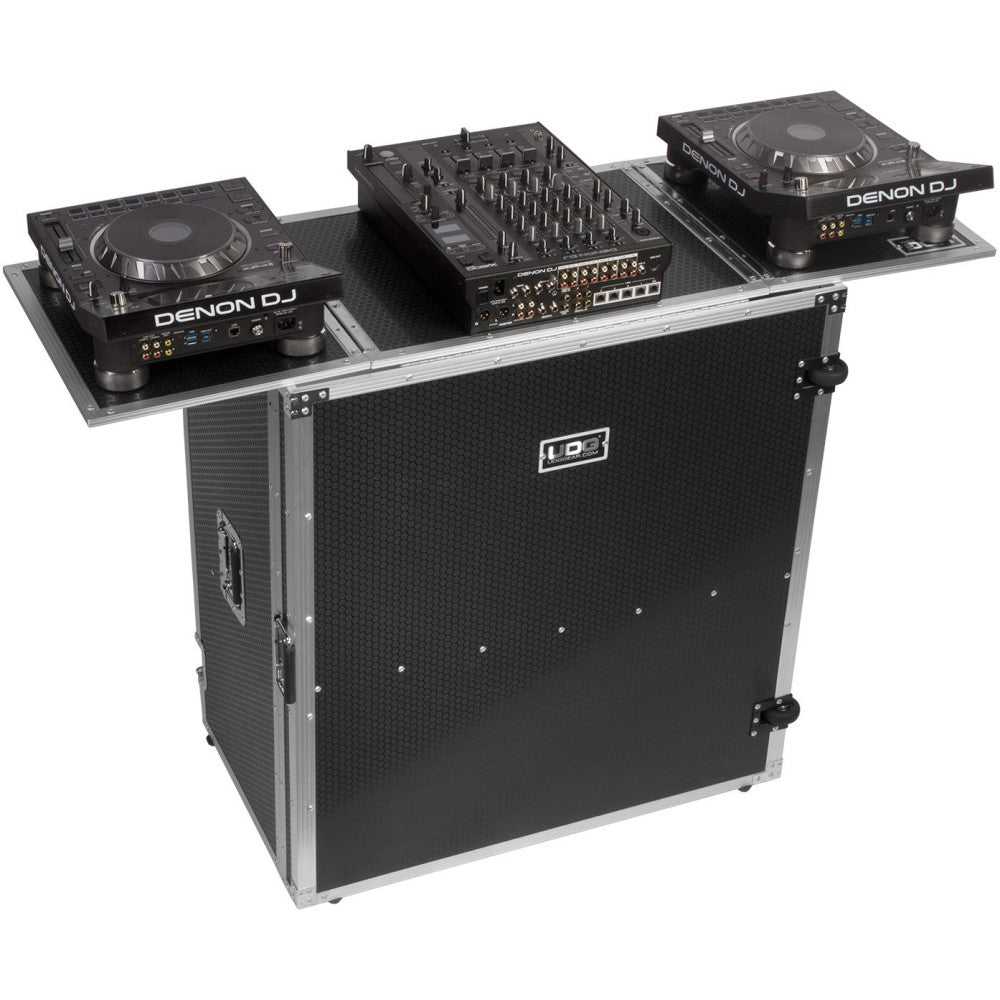 UDG GEAR U92049SL2 - ULTIMATE FOLD OUT DJ TABLE SILVER PLUS (WHEELS)